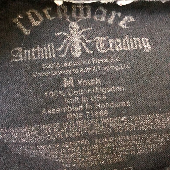 Graphic AC/DC Highway To Hell Cropped T-Shirt - Picture 4 of 4